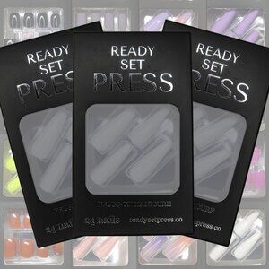 Press On-Nails 3 Sets - Ready Set Press